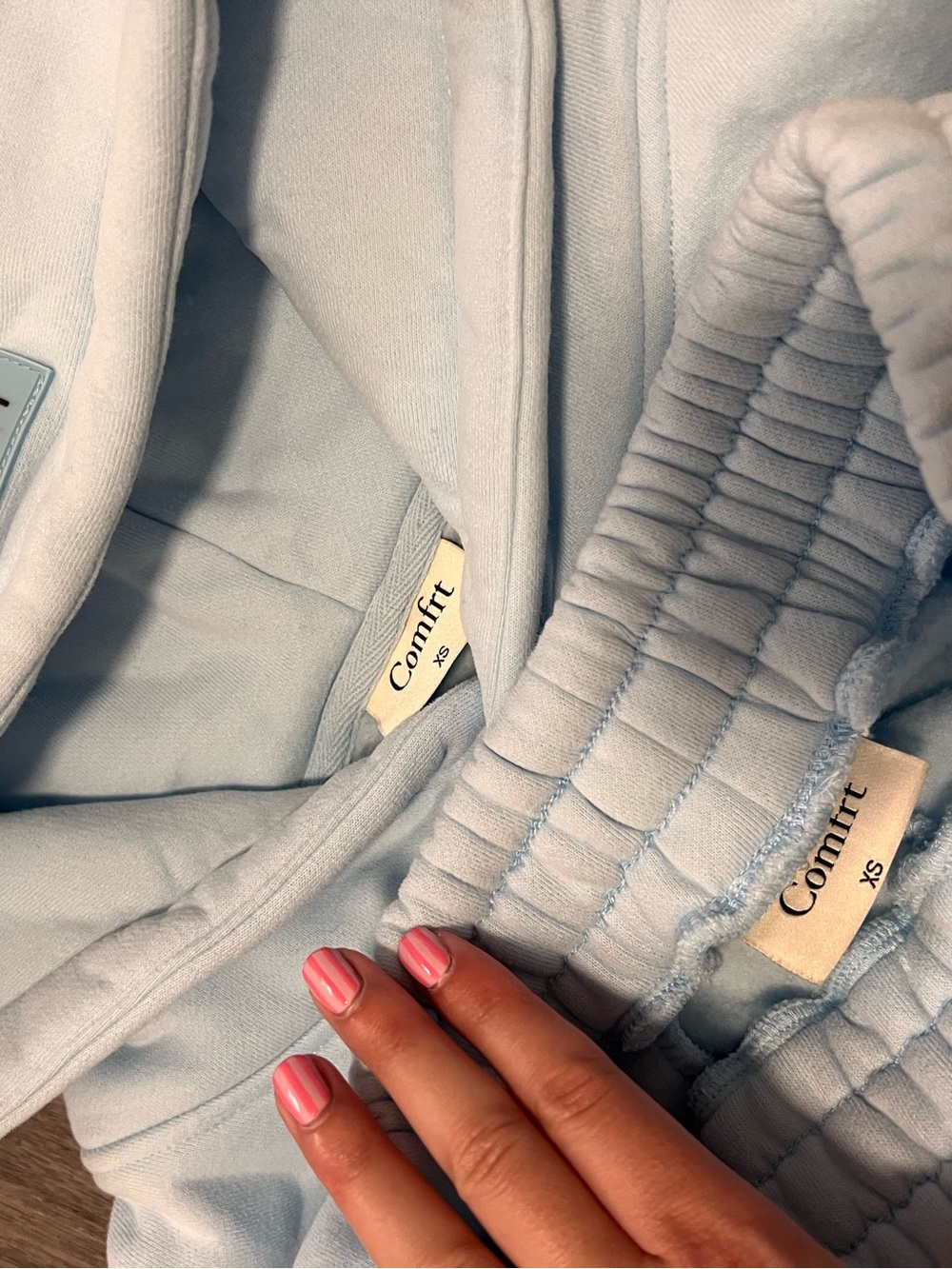 Comfrt pastel blue set - Picture 4 of 6
